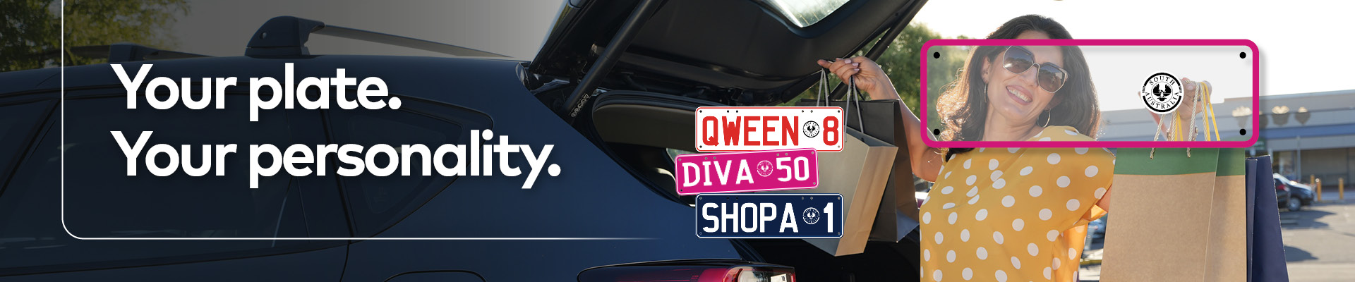 Your plate. Your personality.